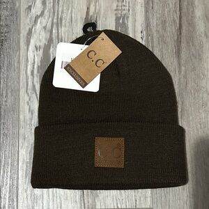 C.C Dark Brown Beanie